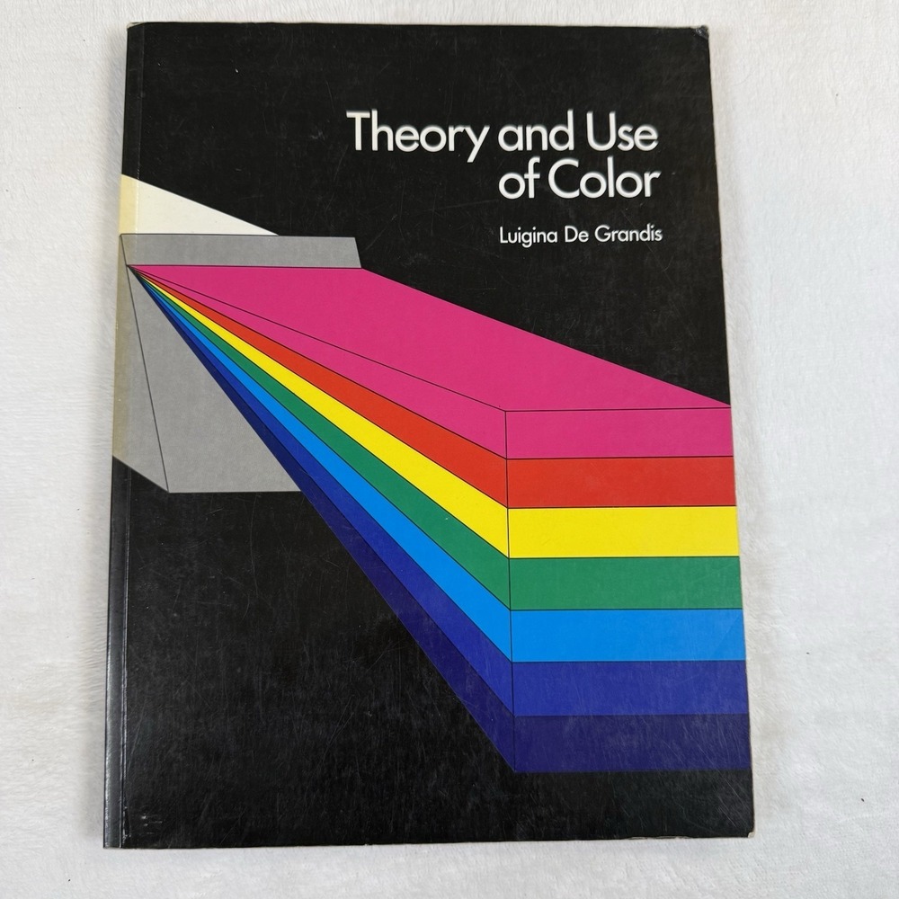 Theory and Use of Color Luigina De Grandis 1986 Art Design Paperback Book
